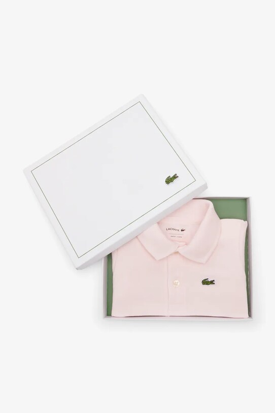 Băieți Lacoste body bebe 4J8412 roz