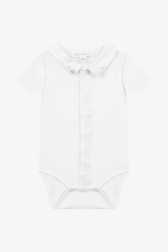 Body pre bábätká Tartine et Chocolat biela CA11020.53.74