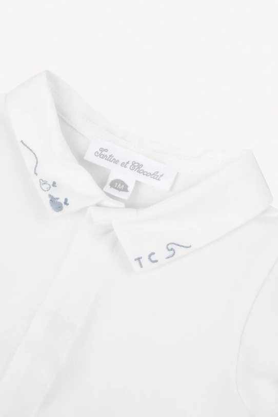 Chłopiec Tartine et Chocolat body niemowlęce CA11020.80.86 biały