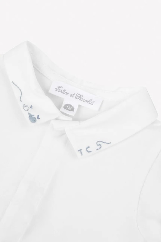 Chłopiec Tartine et Chocolat body niemowlęce CA11020.80.86 biały