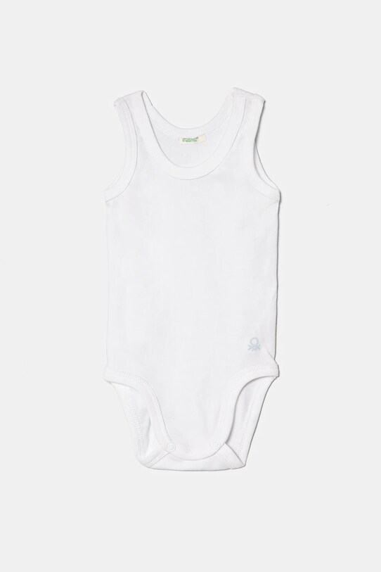 Băieți United Colors of Benetton body din bumbac pentru bebelusi 3-pack 3GI70B136.W.Reprop.PPYA albastru