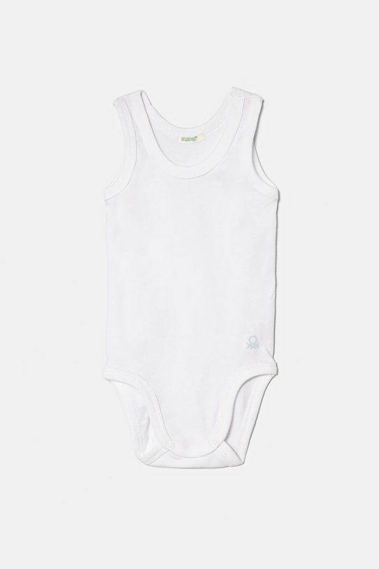 Chłopiec United Colors of Benetton body bawełniane niemowlęce 3-pack 3GI70B136.W.Reprop.PPYA niebieski