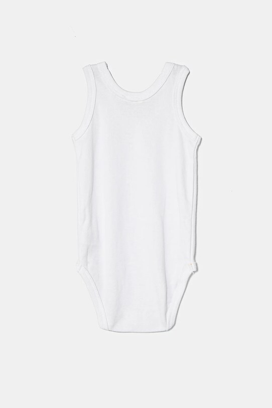 United Colors of Benetton body din bumbac pentru bebelusi 3-pack 3GI70B136.W.Reprop.PPYA albastru