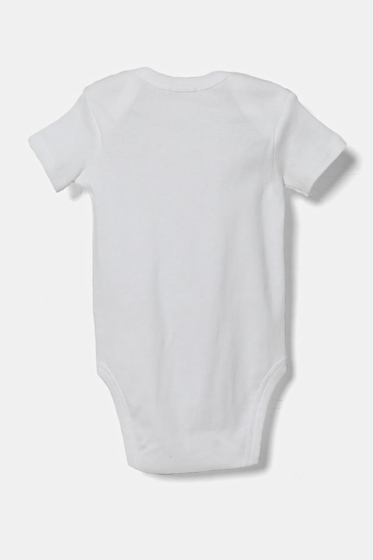 Bombažen body za dojenčka United Colors of Benetton 3-pack 3GI70B079.W.Reprop.PPYA modra SS25
