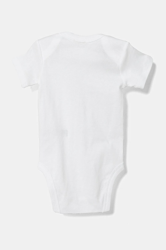 Дитяче бавовняне боді United Colors of Benetton 3-pack 3GI70B079.W.Reprop.PPYA рожевий SS25
