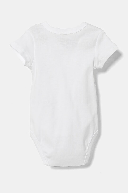 Deklice Bombažen body za dojenčka United Colors of Benetton 2-pack 3PWB0B00V.W.Seasonal bela