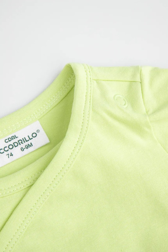 Băieți Coccodrillo body bebe WC5112601MBN verde