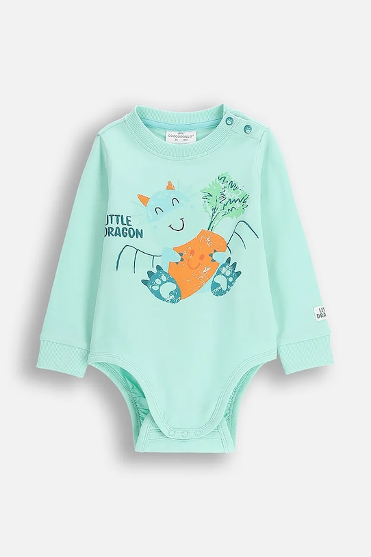 Боди Coccodrillo Для младенцев бирюзовый WC5112102DBN