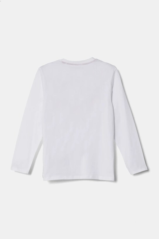 Хлопковый детский лонгслив Guess L5RI03.K8HM4.PPYA белый SS25