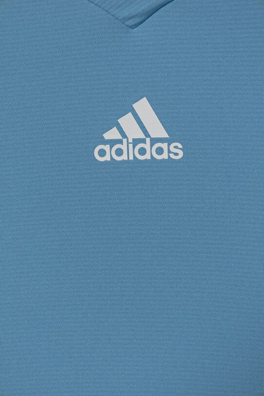 CHLAPEC Dětské tričko s dlouhým rukávem adidas Performance GN7512 modrá