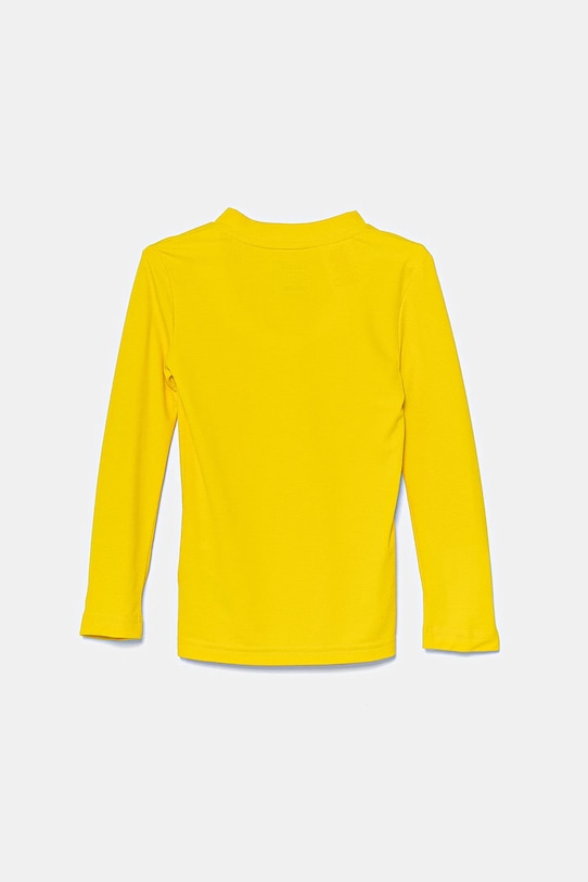 Dječja majica dugih rukava adidas Performance GN7514 zlatna SS25