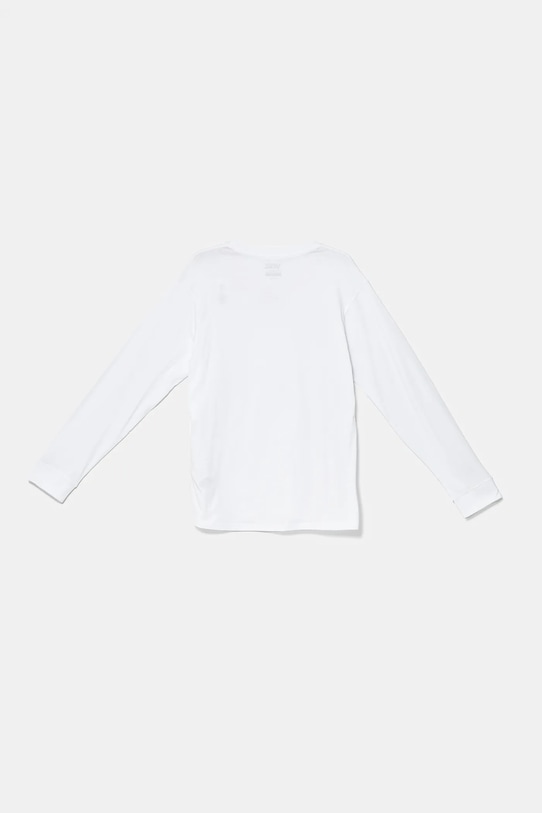 Vans longsleeve bawełniany dziecięcy Night Watchers VN000MK9WHT1 biały SS25