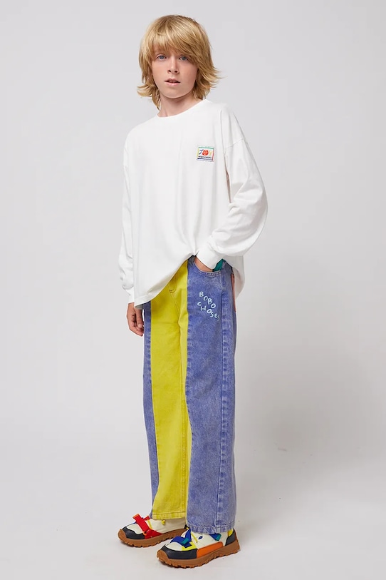 Bobo Choses longsleeve din bumbac pentru copii Hello Joy 125AC001