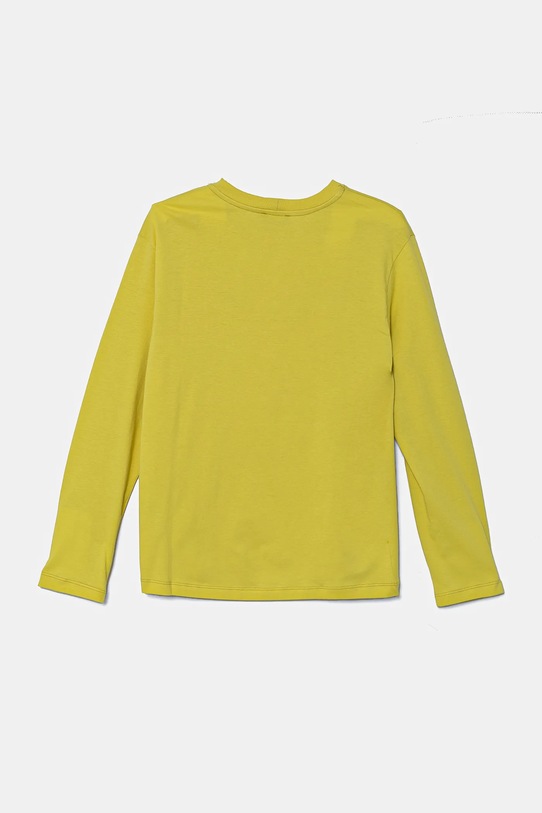 United Colors of Benetton longsleeve bawełniany dziecięcy 3I1XC10N5.G.Seasonal zielony SS25