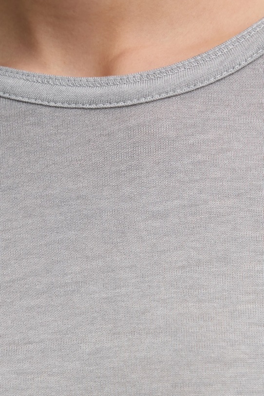 Calvin Klein longsleeve z domieszką wełny K20K208094 szary