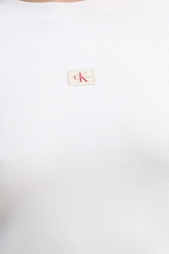 Calvin Klein Jeans longsleeve J20J224760 alb