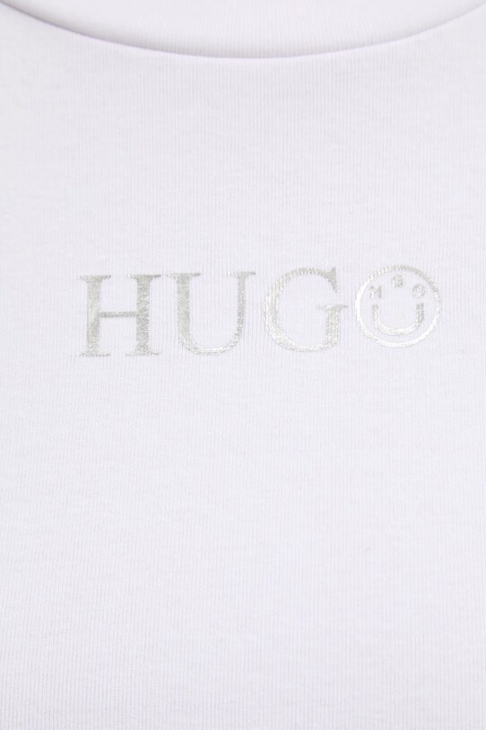 Лонгслів Hugo Blue 50537288 білий