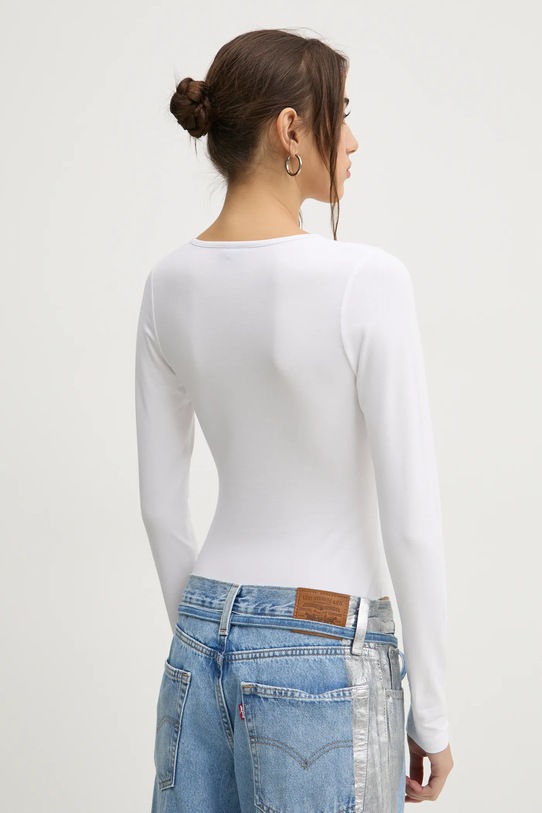 Odzież Karl Lagerfeld Jeans body A1W17007 biały