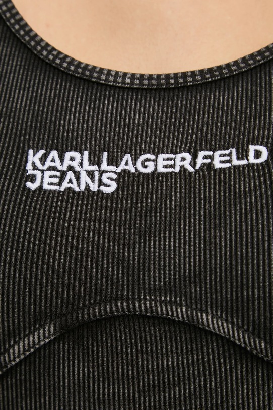 Karl Lagerfeld Jeans body A1W17041 szary