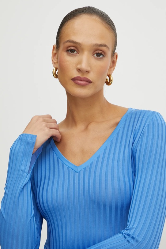 Лонгслів BOSS блакитний 50532052