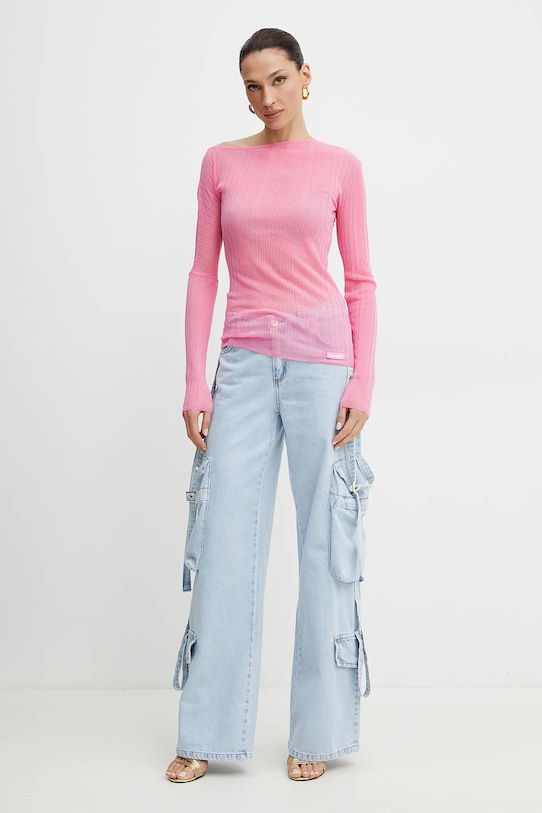 Sveter Pinko 104766.A1ND ružová SS25