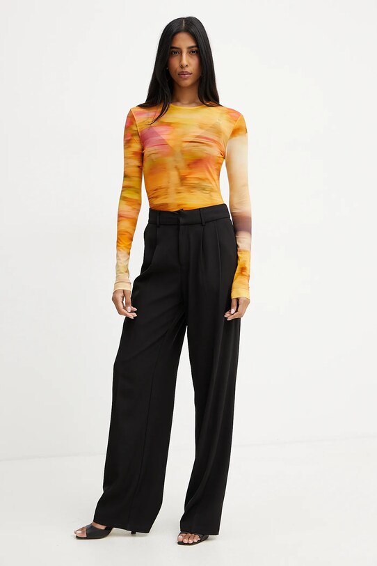 Pinko longsleeve 104837.A2G1 portocaliu SS25