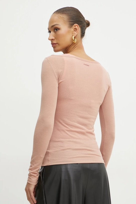 Oblečení Tričko s dlouhým rukávem Pinko 104653.A2CL oranžová