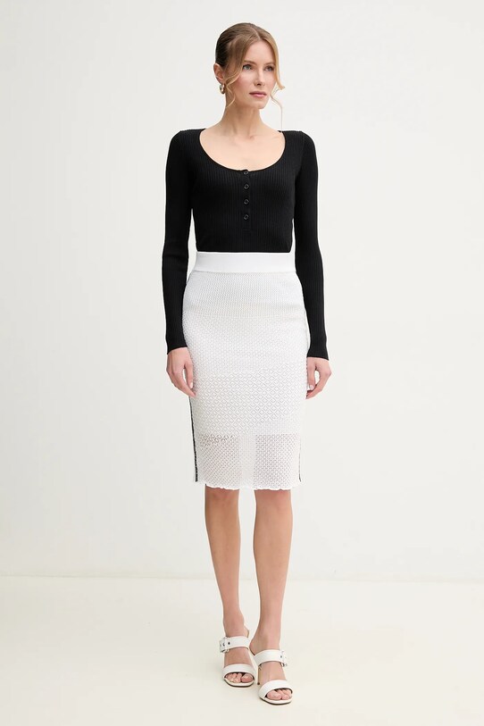 Pinko sweter jedwabny 104809.A1KW czarny SS25
