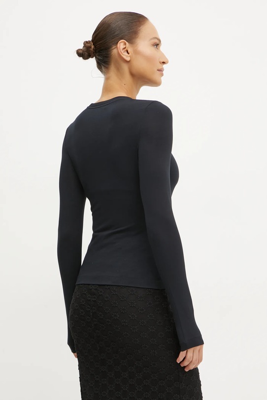 Oblečení Tričko s dlouhým rukávem Karl Lagerfeld A1W17081 černá