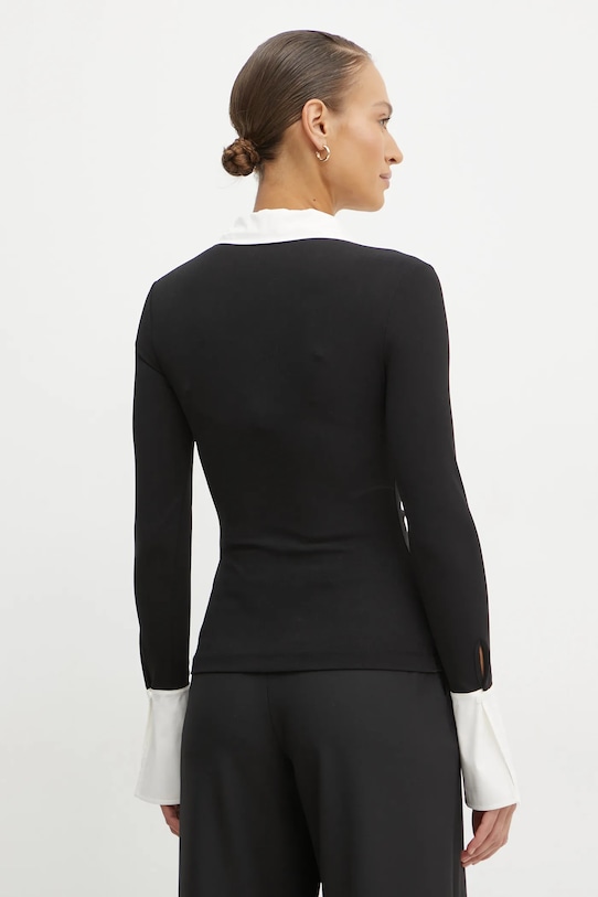 Oblečení Halenka Karl Lagerfeld A1W17087 černá