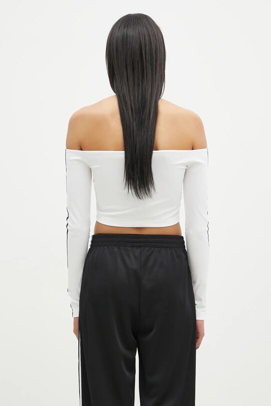 Clothing adidas Originals longsleeve shirt Off Shoulder JD0275 white