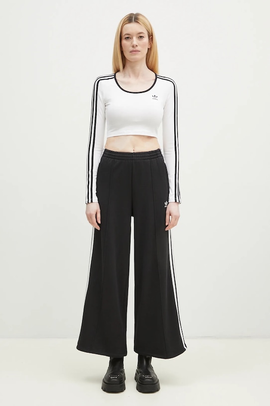 adidas Originals longsleeve shirt 3S LS CROP JD4625 white