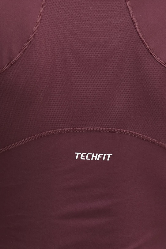 adidas Performance longsleeve treningowy Techfit JC9966 bordowy