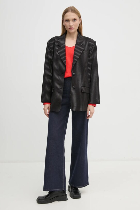 Бавовняний лонгслів Marc O'Polo 5000006102 червоний SS25