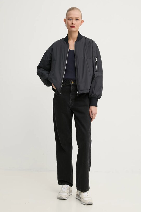 Marc O'Polo longsleeve 5000005778 bleumarin SS25