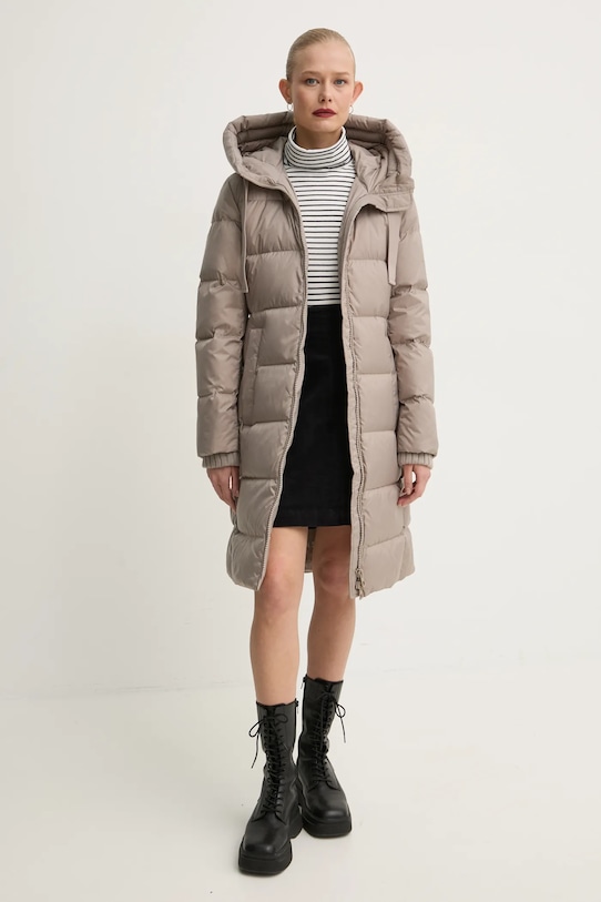 Bavlnené tričko s dlhým rukávom Marc O'Polo 5000005462 biela SS25