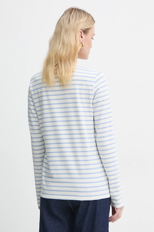 Oblečení Tričko s dlouhým rukávem Marc O'Polo 500204952135 modrá