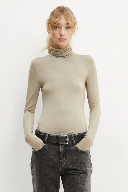 Marc O'Polo longsleeve uni bej 500208752039