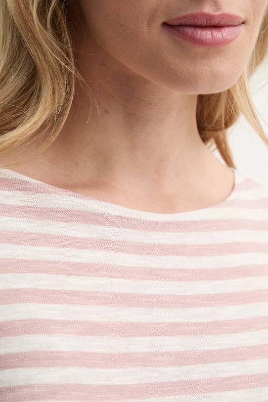 Бавовняний лонгслів Marc O'Polo 500219652597 рожевий