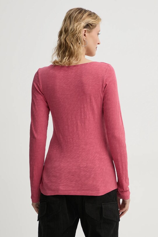 Îmbrăcăminte Marc O'Polo longsleeve din bumbac 500226152199 roz
