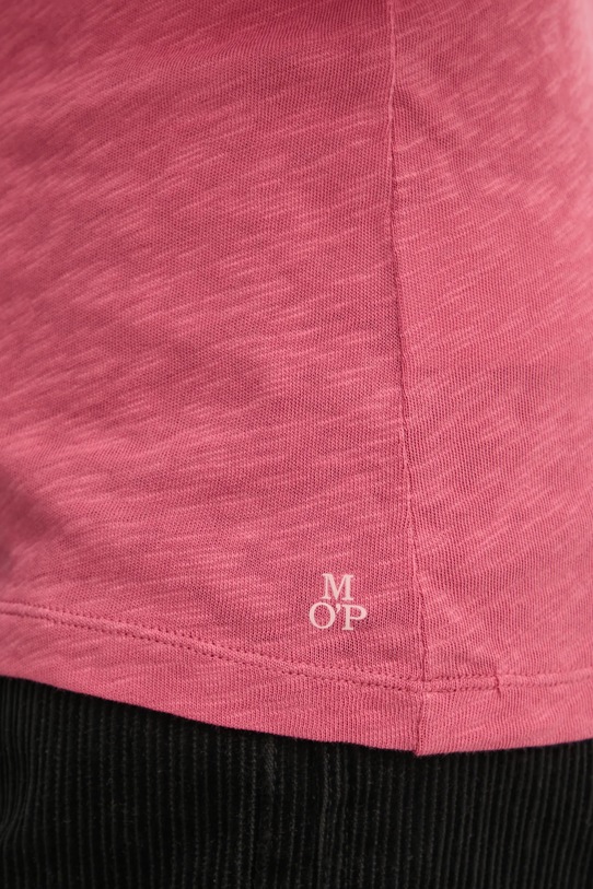 Бавовняний лонгслів Marc O'Polo 500226152199 рожевий