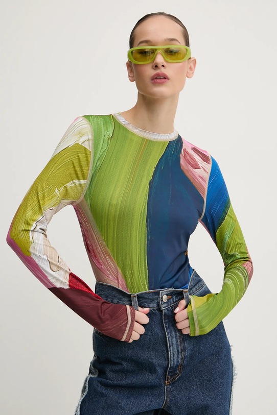 Stine Goya longsleeve SG.PS25.T007.2244 verde