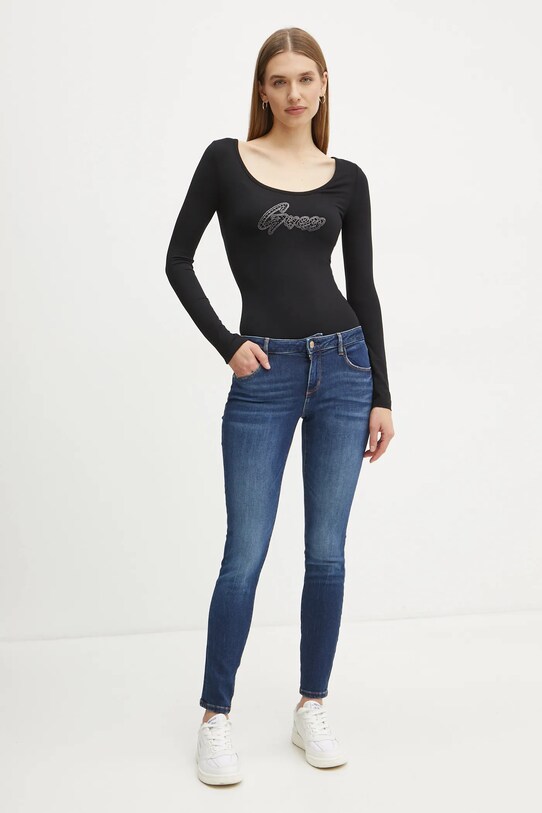 Боді Guess EMMY W5RP00.K68D2 чорний SS25