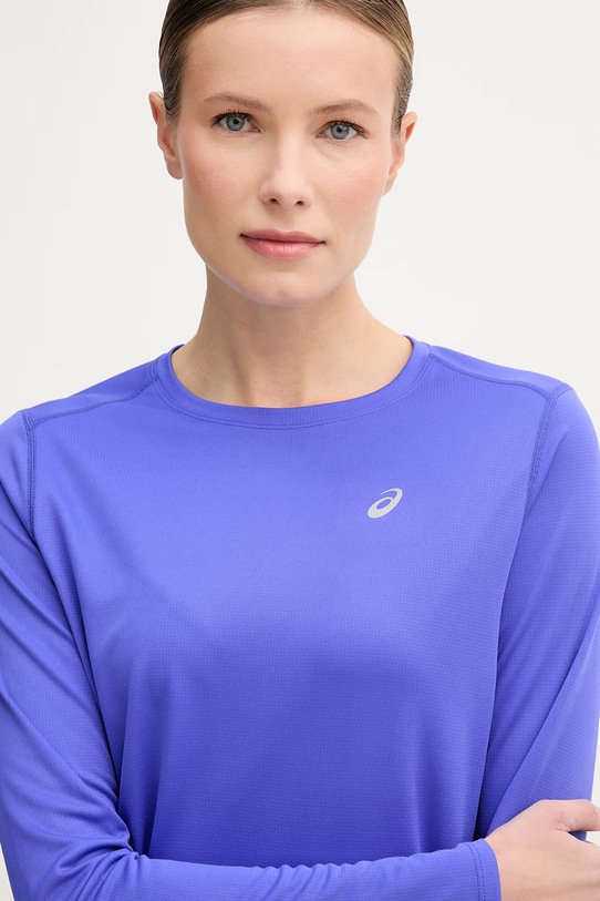 Asics longsleeve do biegania Core fioletowy 2012D181