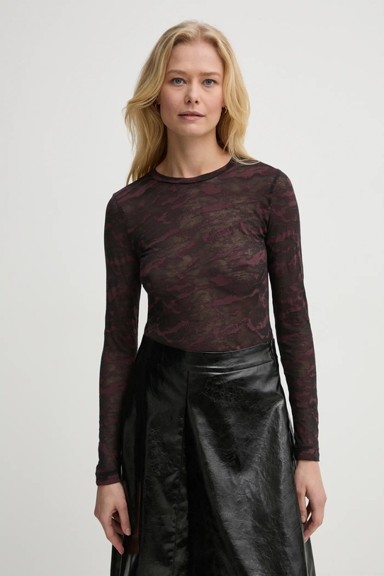 Tričko s dlhým rukávom G-Star červená D25863.E165