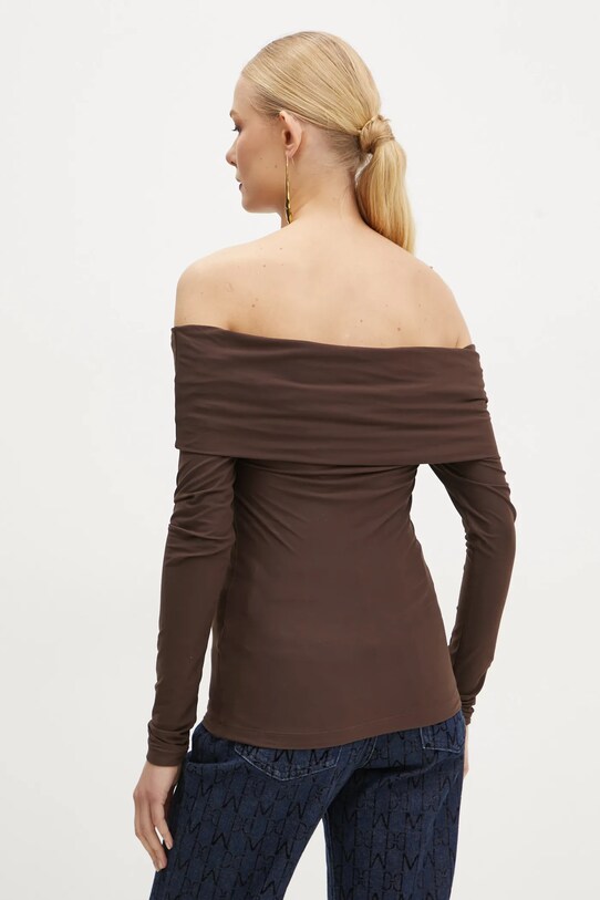 Îmbrăcăminte Guess longsleeve ABBY W5RP07.KCDE0 maro