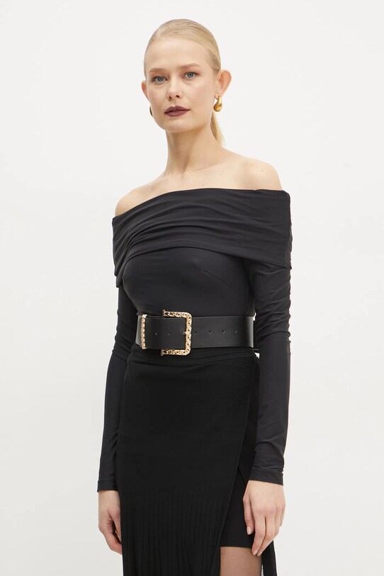 Лонгслив Guess ABBY чёрный W5RP07.KCDE0