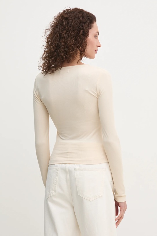 Îmbrăcăminte Guess longsleeve ZAMA W5RP12.KAQL2 bej