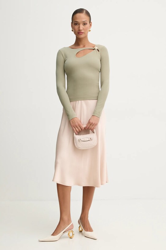 Лонгслів Guess ZAMA W5RP12.KAQL2 зелений SS25