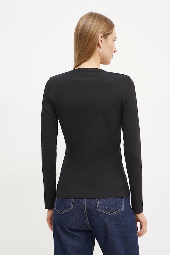Odzież Guess longsleeve W5RI64.I3Z14 czarny